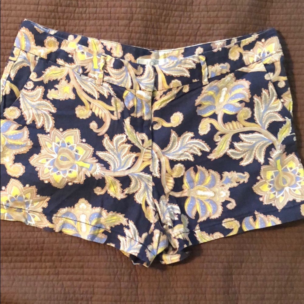 LOFT linen shorts